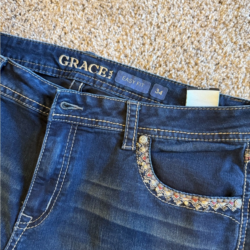 Grace Classic Indigo Jeans